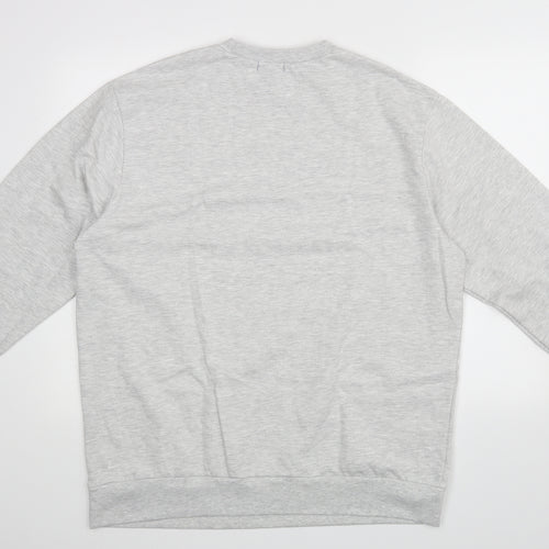 PRETTYLITTLETHING Womens Grey   Pullover Jumper Size L