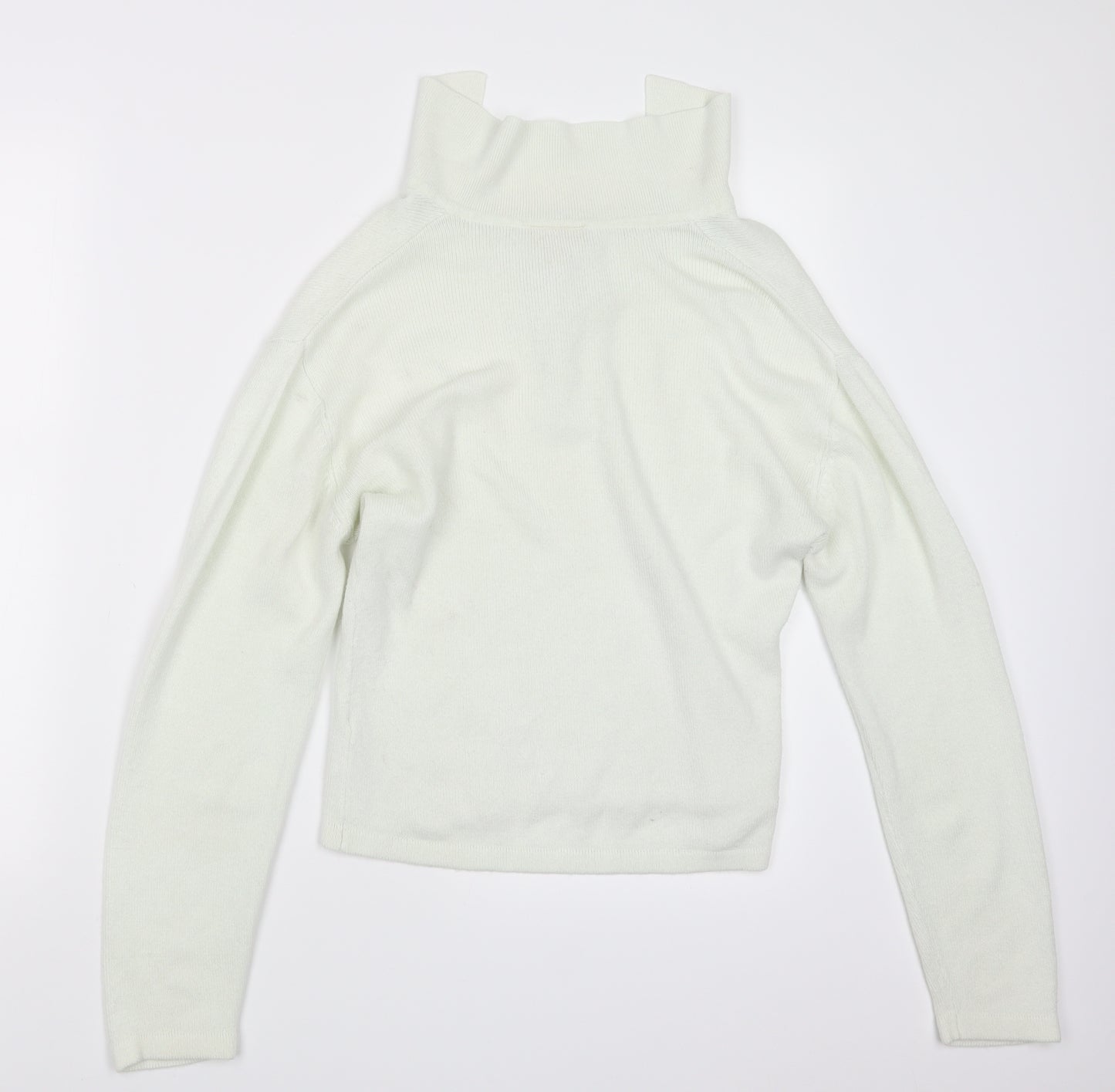 Atmosphere Womens White  Knit Pullover Jumper Size 10