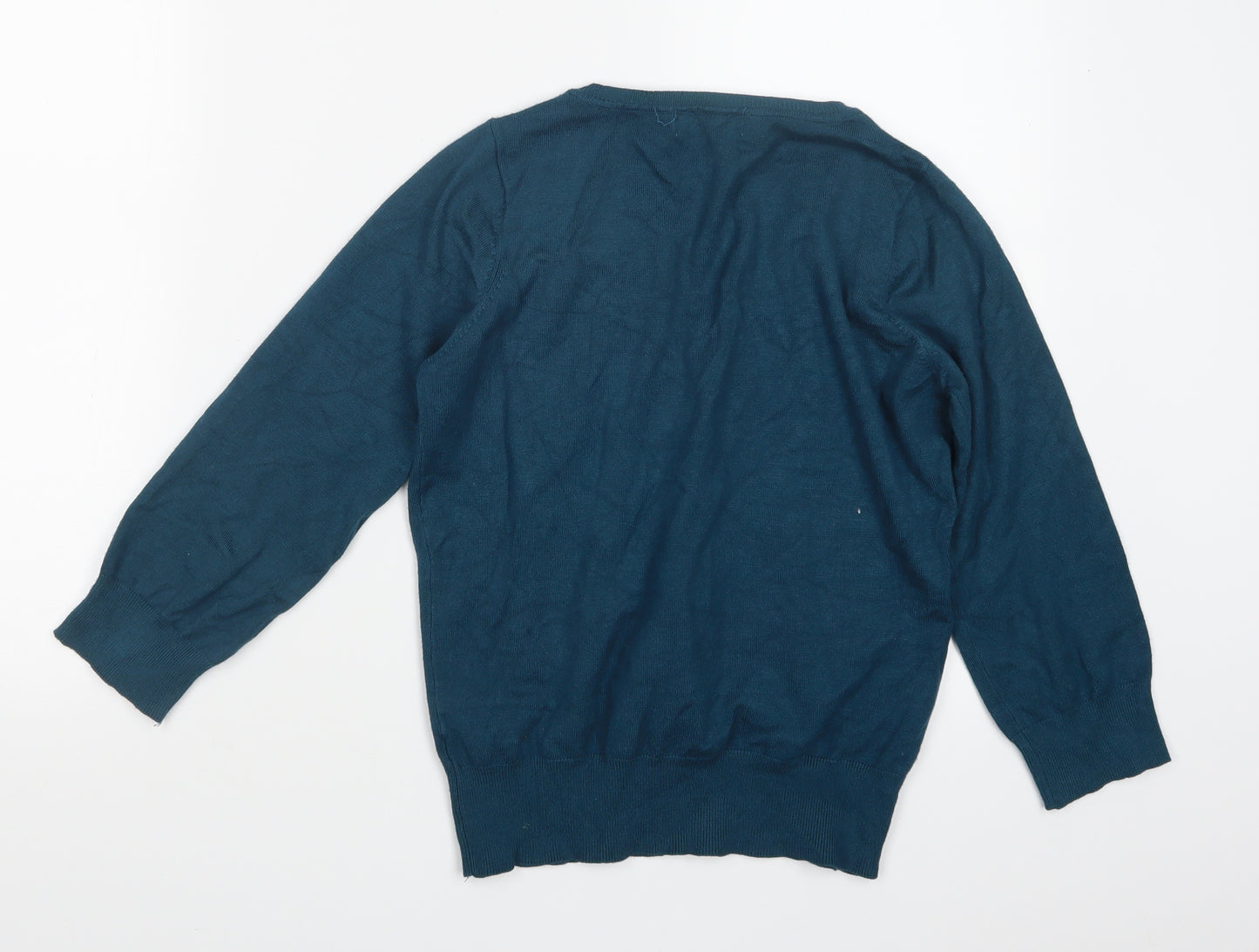Debenhams Womens Blue  Knit Pullover Jumper Size 10