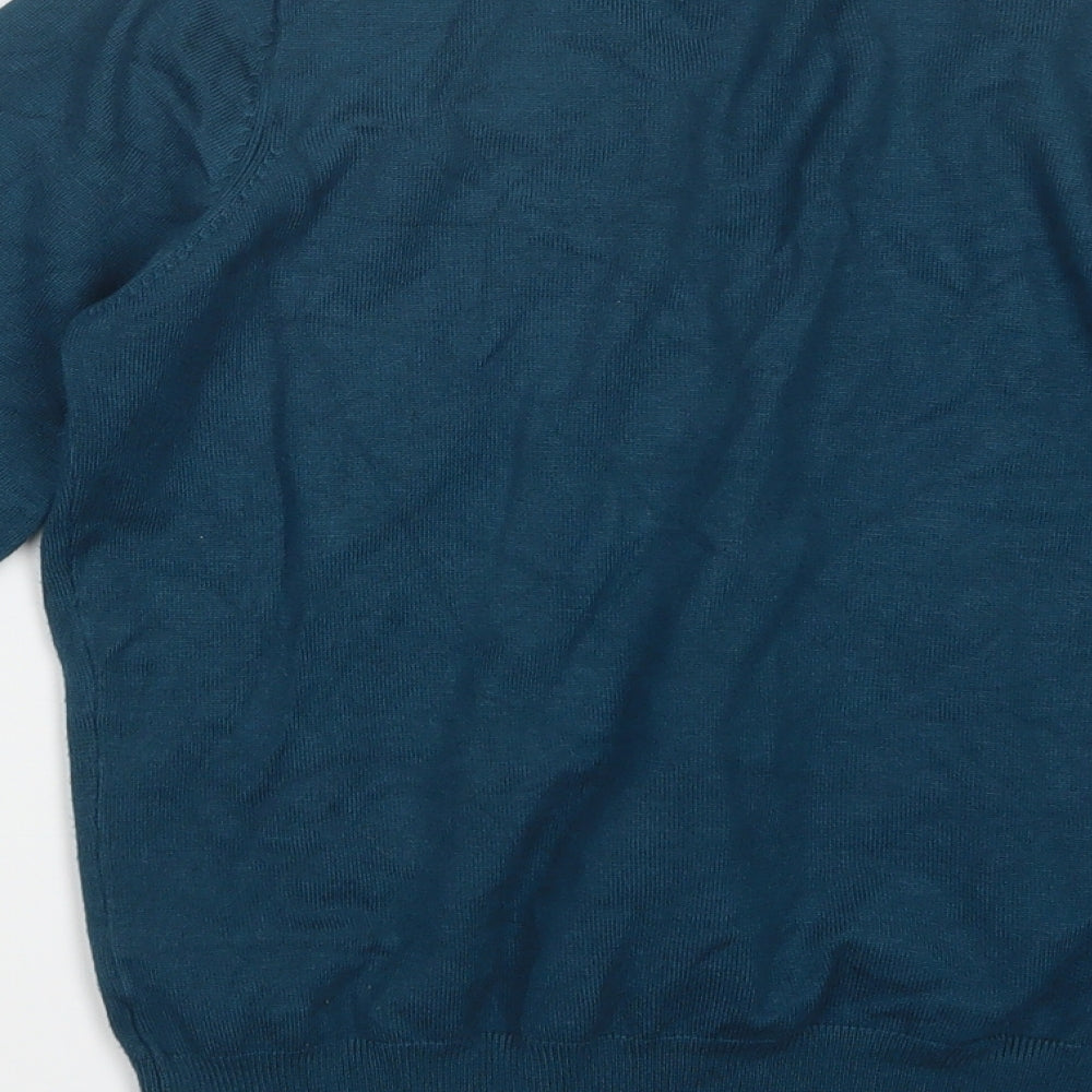 Debenhams Womens Blue  Knit Pullover Jumper Size 10