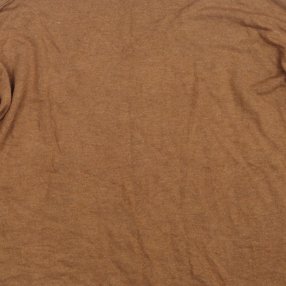 Atmosphere Womens Beige  Knit Pullover Jumper Size 16