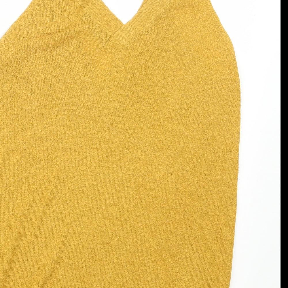 F&F Womens Yellow   Basic Tank Size 12