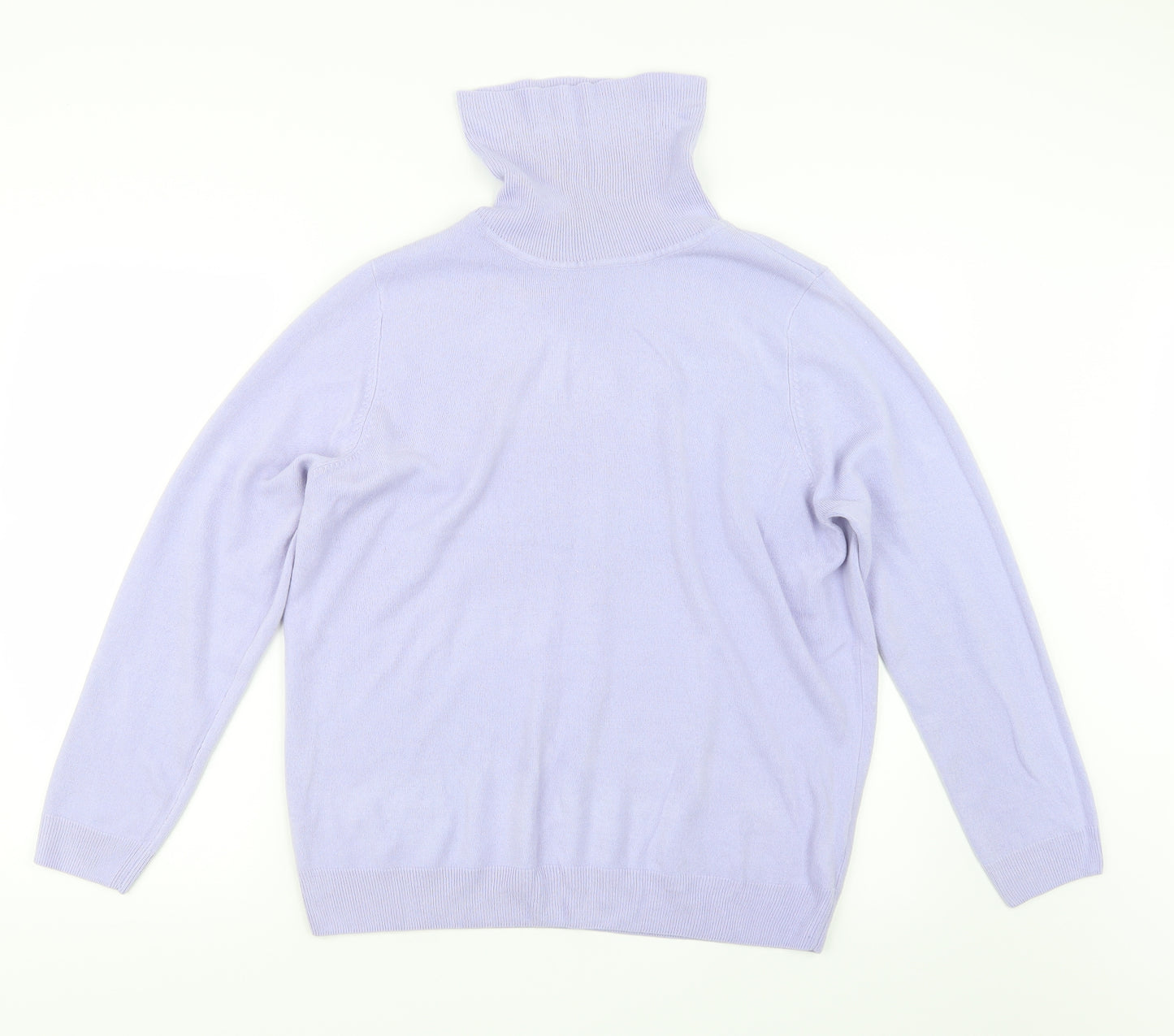 BHS Womens Purple  Knit Pullover Jumper Size 20