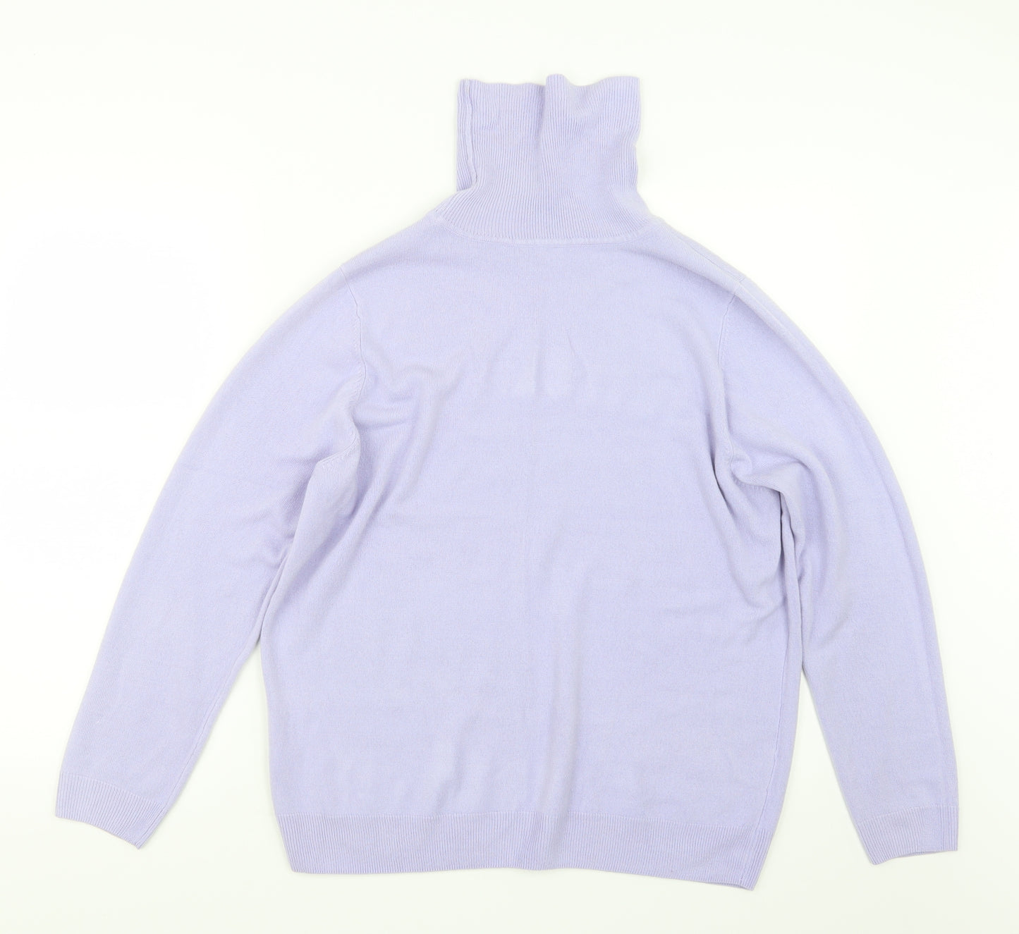 BHS Womens Purple  Knit Pullover Jumper Size 20