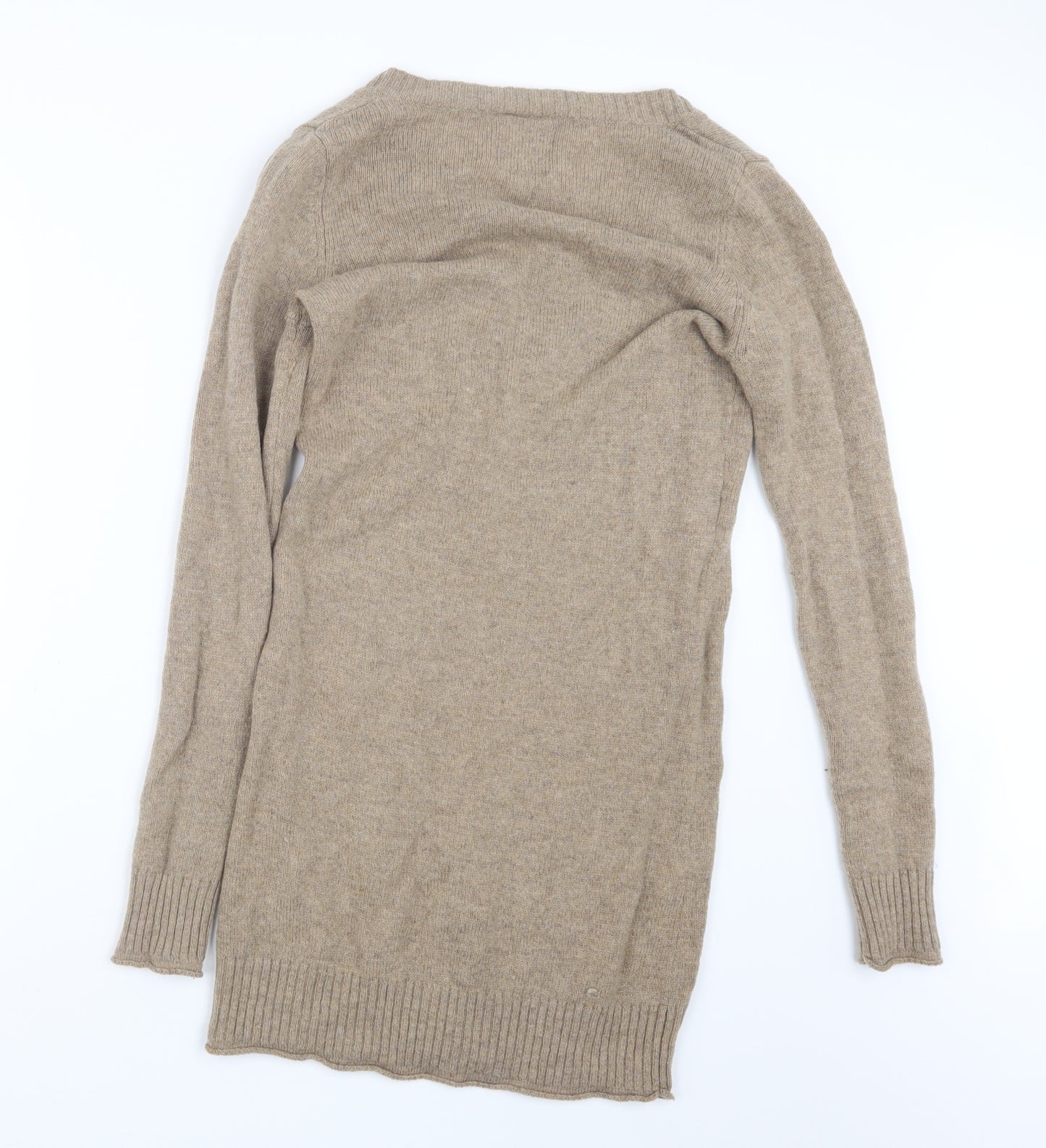 NEXT Womens Brown  Knit Pullover Jumper Size 8  - Long