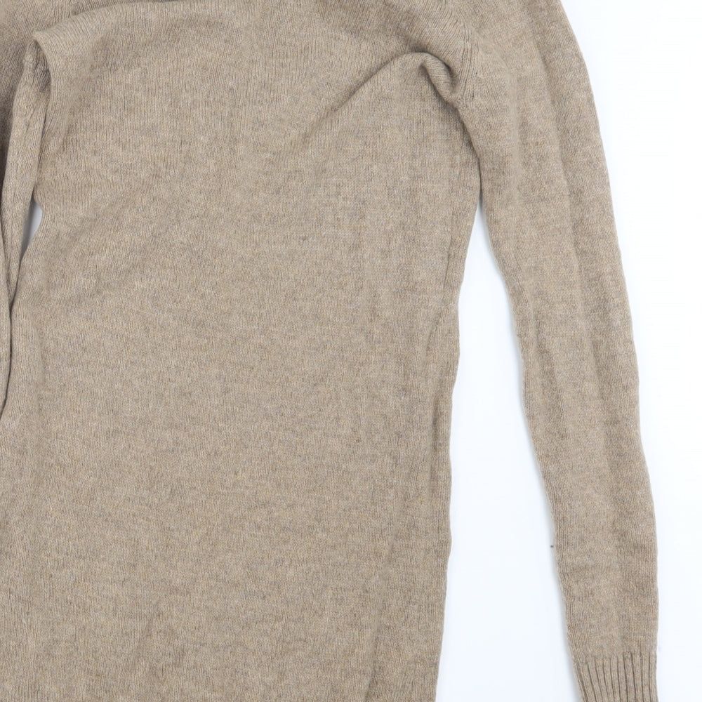 NEXT Womens Brown  Knit Pullover Jumper Size 8  - Long