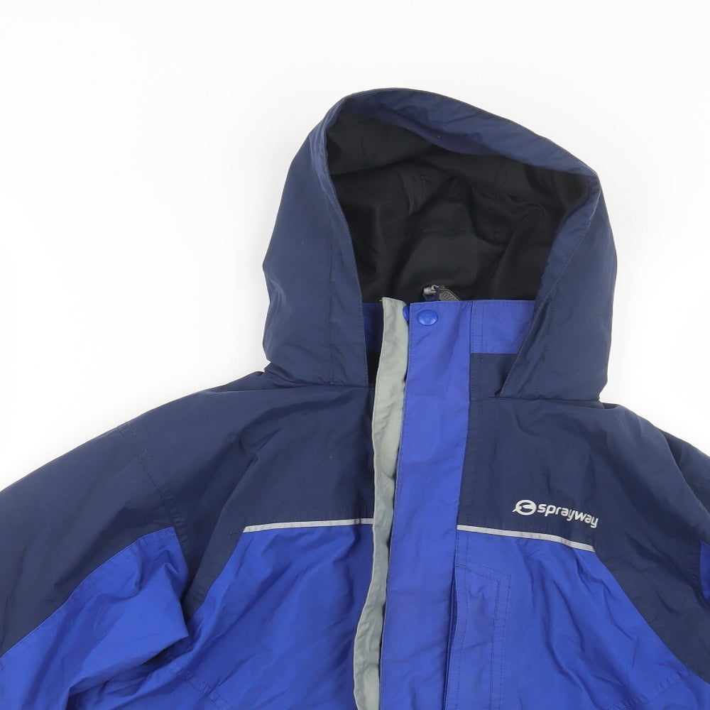 Sprayway Boys Blue   Jacket  Size 8-9 Years