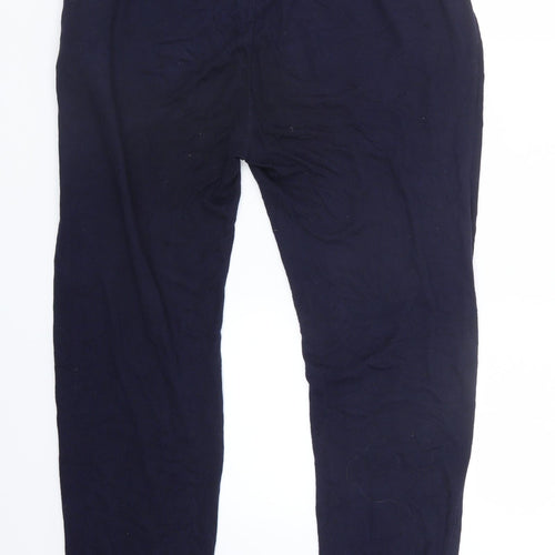 NEXT Womens Blue   Jogger Trousers Size 14 L28 in