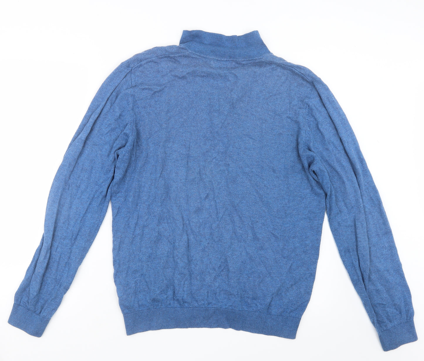 Marks and Spencer Mens Blue  Knit Pullover Jumper Size L