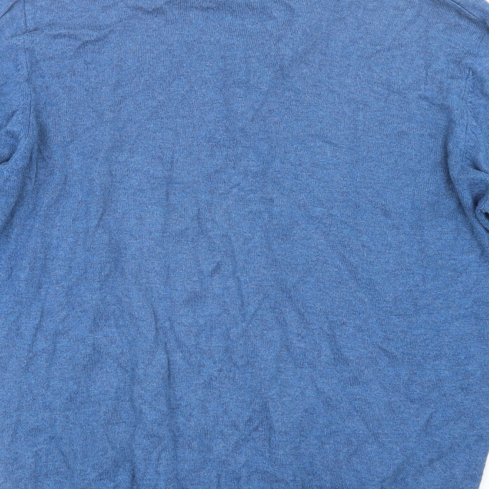 Marks and Spencer Mens Blue  Knit Pullover Jumper Size L