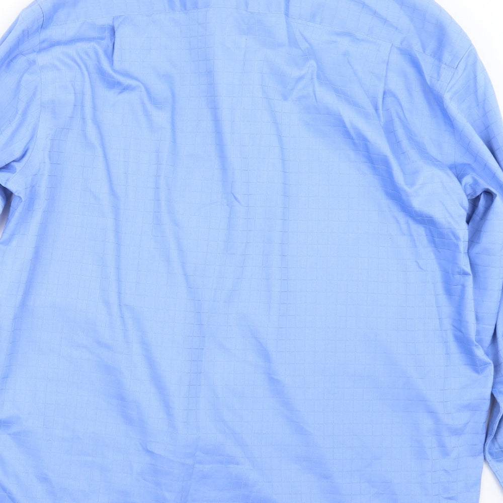 NEXT Mens Blue    Button-Up Size 17
