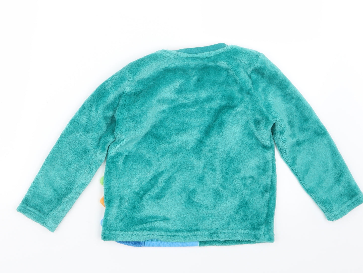 Nutmeg Boys Green Geometric   Pyjama Top Size 4-5 Years