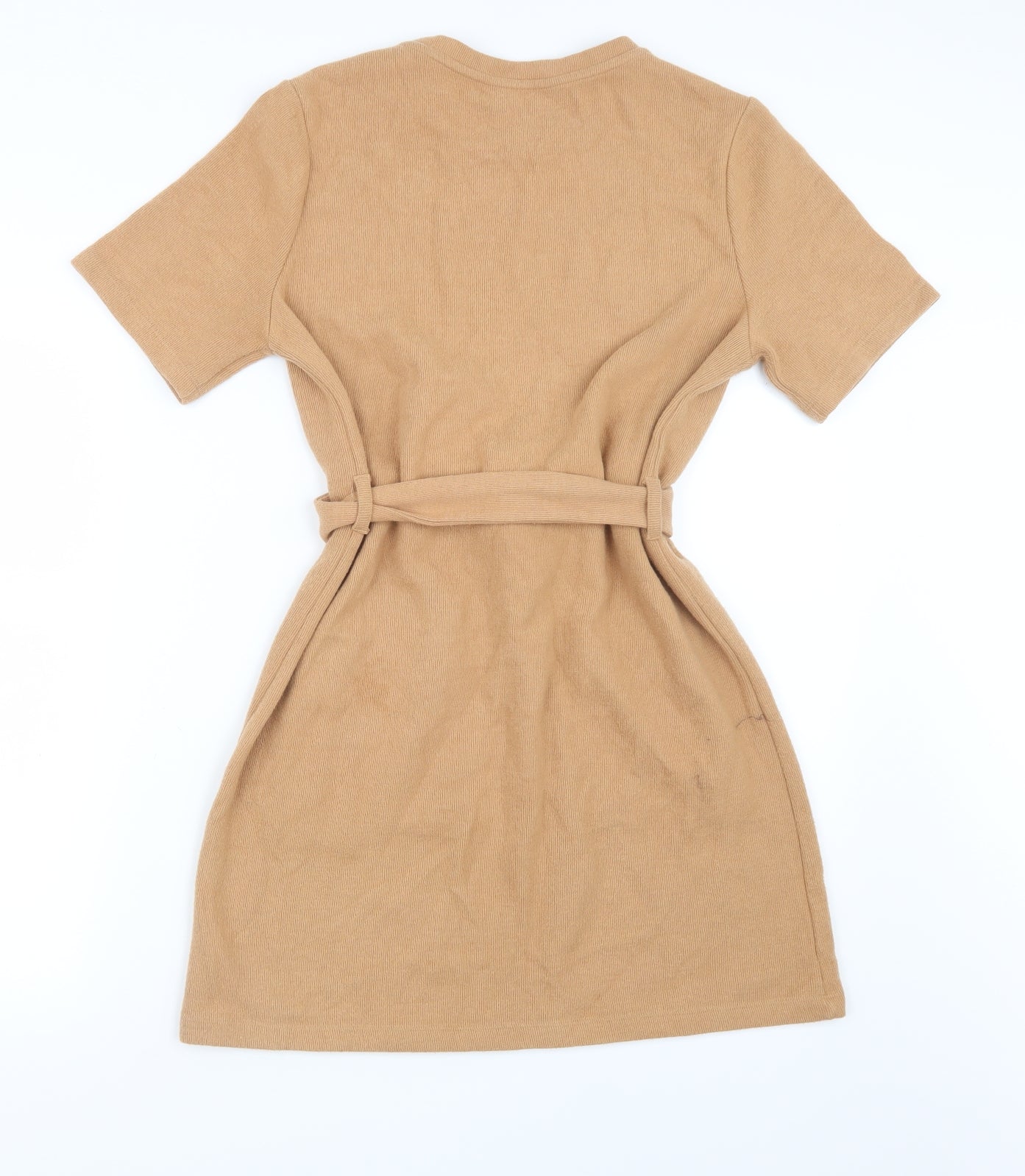 F&F Womens Beige  Knit Pullover Jumper Size 12