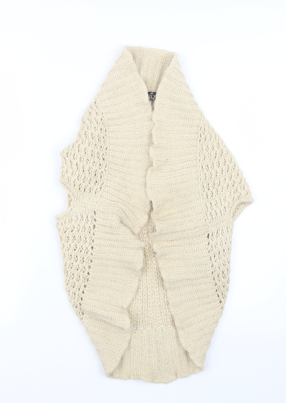 Bay Womens Ivory  Knit Cardigan Jumper Size 14