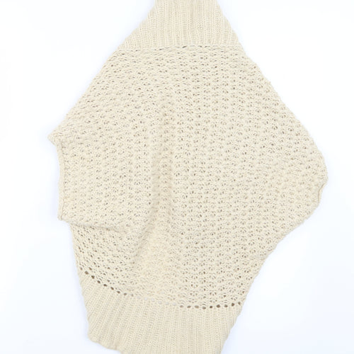 Bay Womens Ivory  Knit Cardigan Jumper Size 14