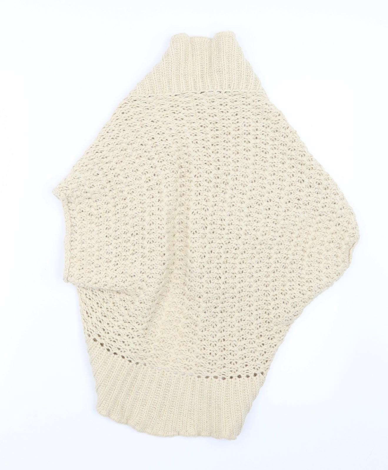 Bay Womens Ivory  Knit Cardigan Jumper Size 14