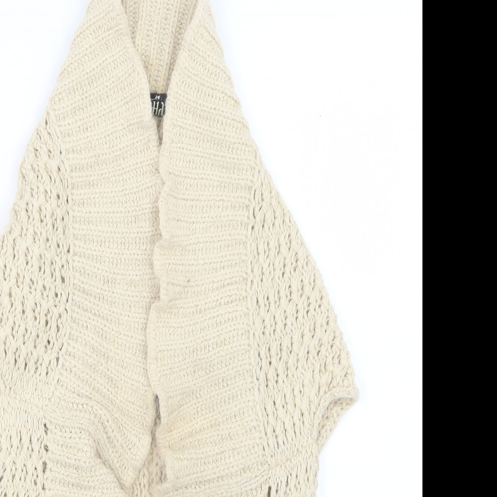 Bay Womens Ivory  Knit Cardigan Jumper Size 14