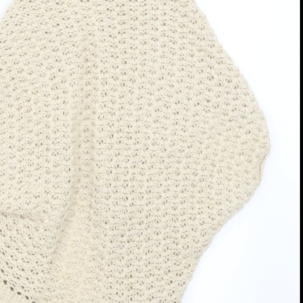 Bay Womens Ivory  Knit Cardigan Jumper Size 14