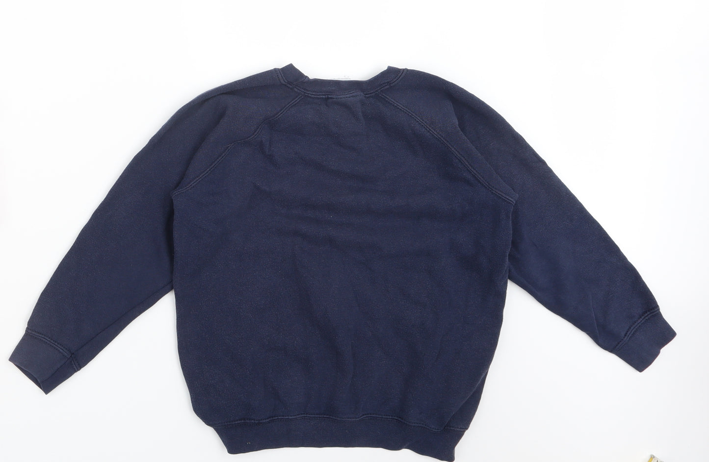 Fruit of the Loom Boys Blue   Pullover Jumper Size 7-8 Years