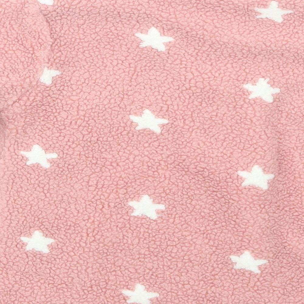 TU Girls Pink Geometric  Pullover Sweatshirt Size 3-4 Years  - Stars