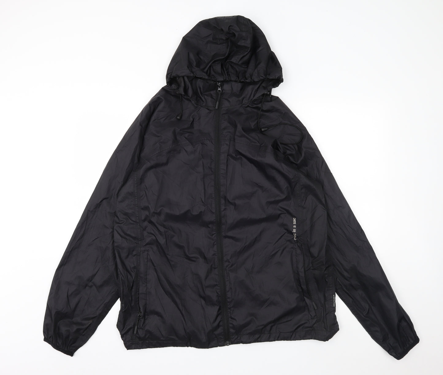 Target Dry Womens Black   Rain Coat Coat Size 16