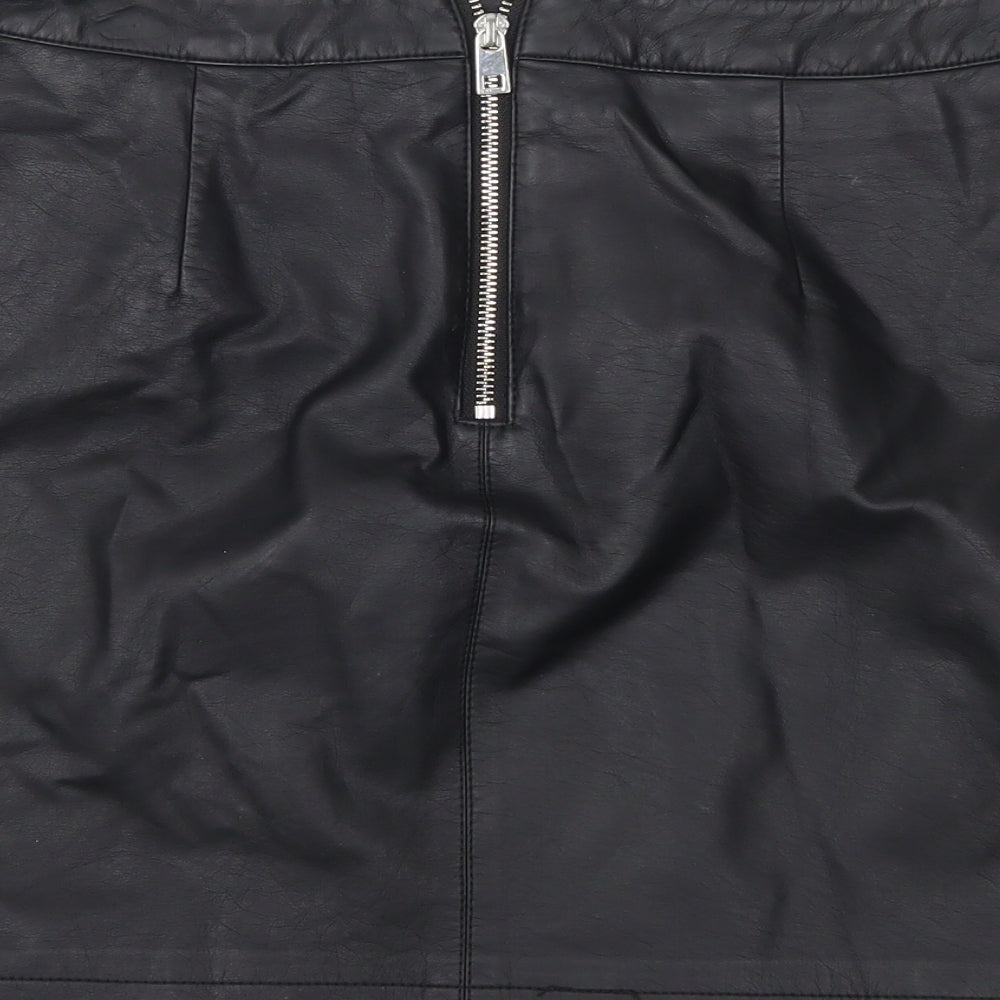 Dorothy Perkins Womens Black   Mini Skirt Size 12