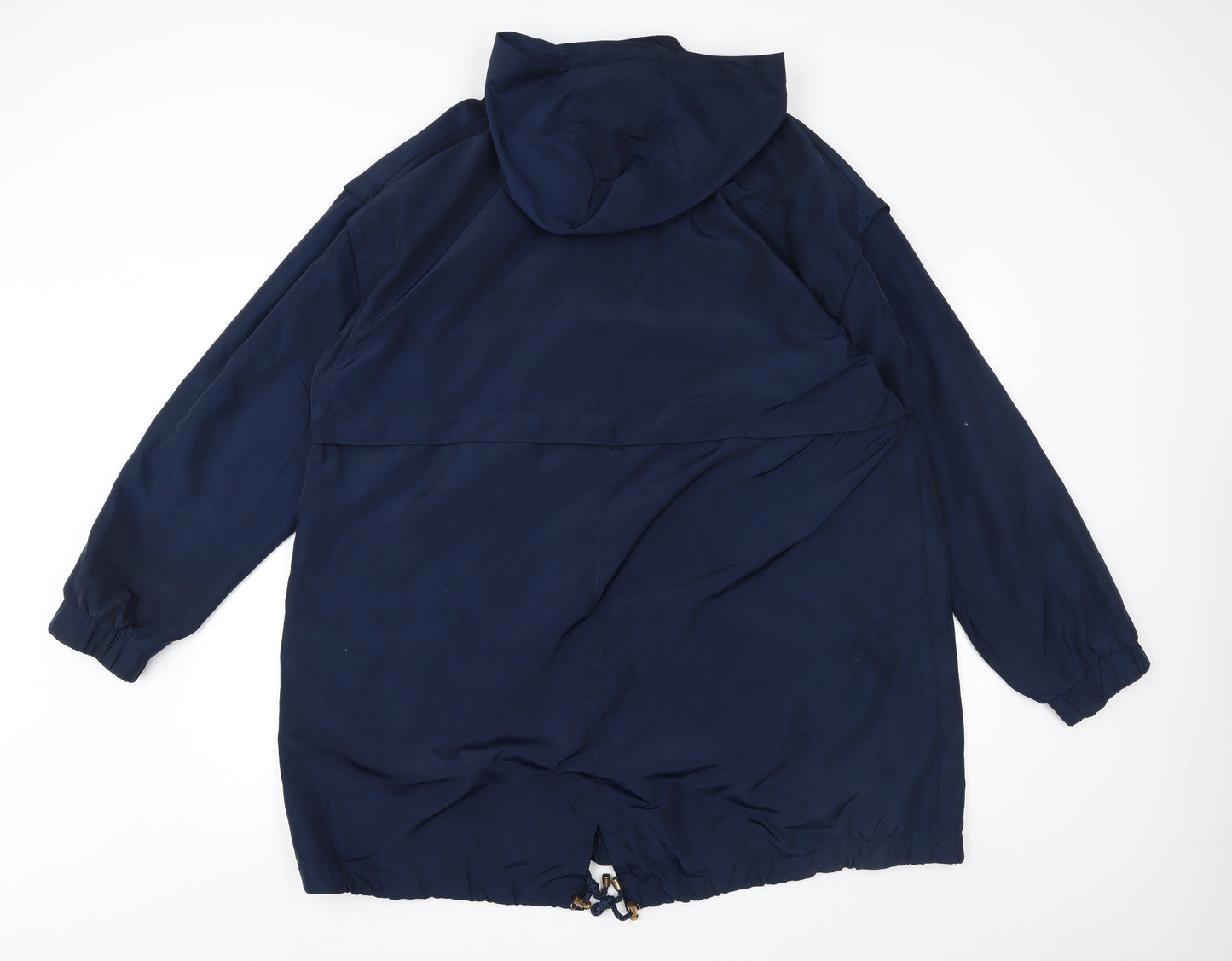 River Island Womens Blue   Rain Coat Coat Size 18