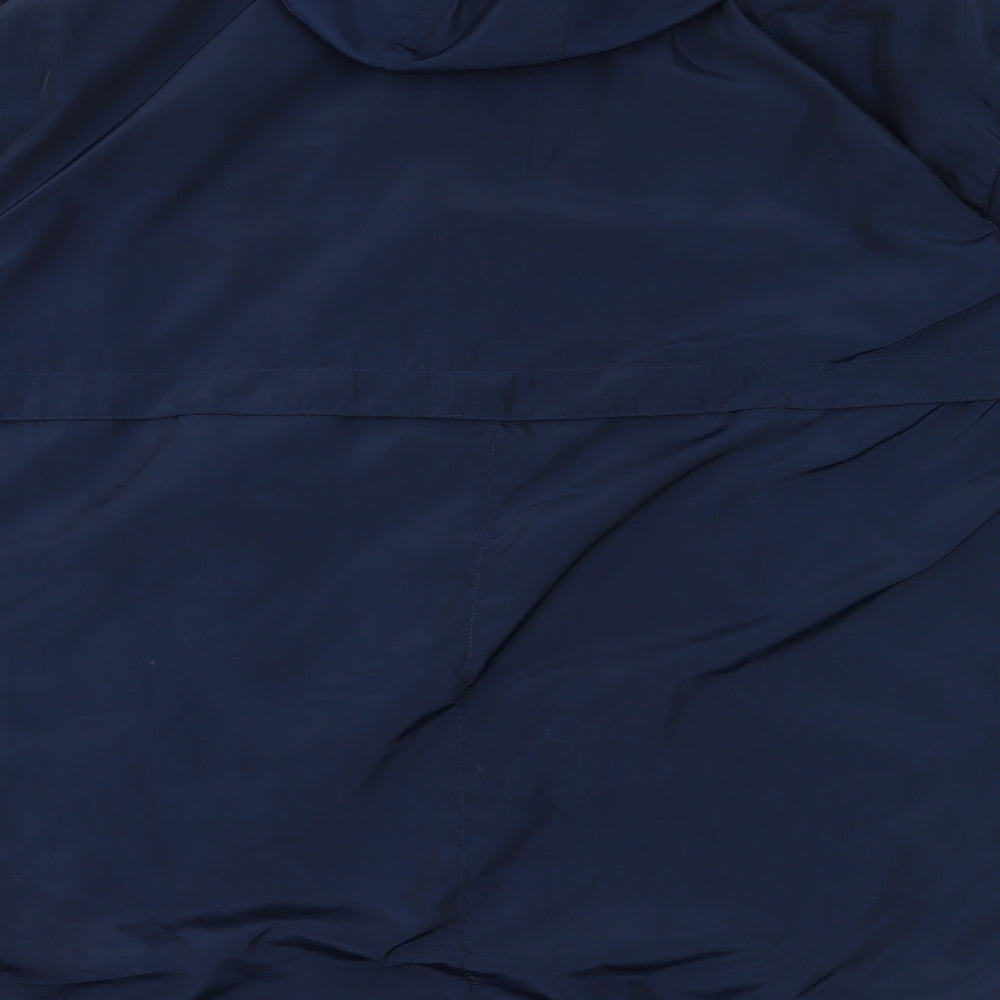 River Island Womens Blue   Rain Coat Coat Size 18