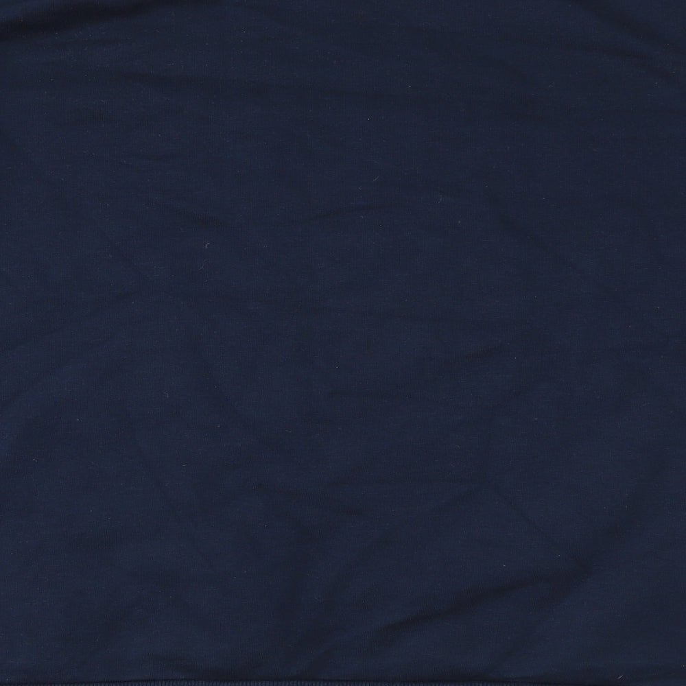 TU Mens Blue  Jersey Pullover Sweatshirt Size L