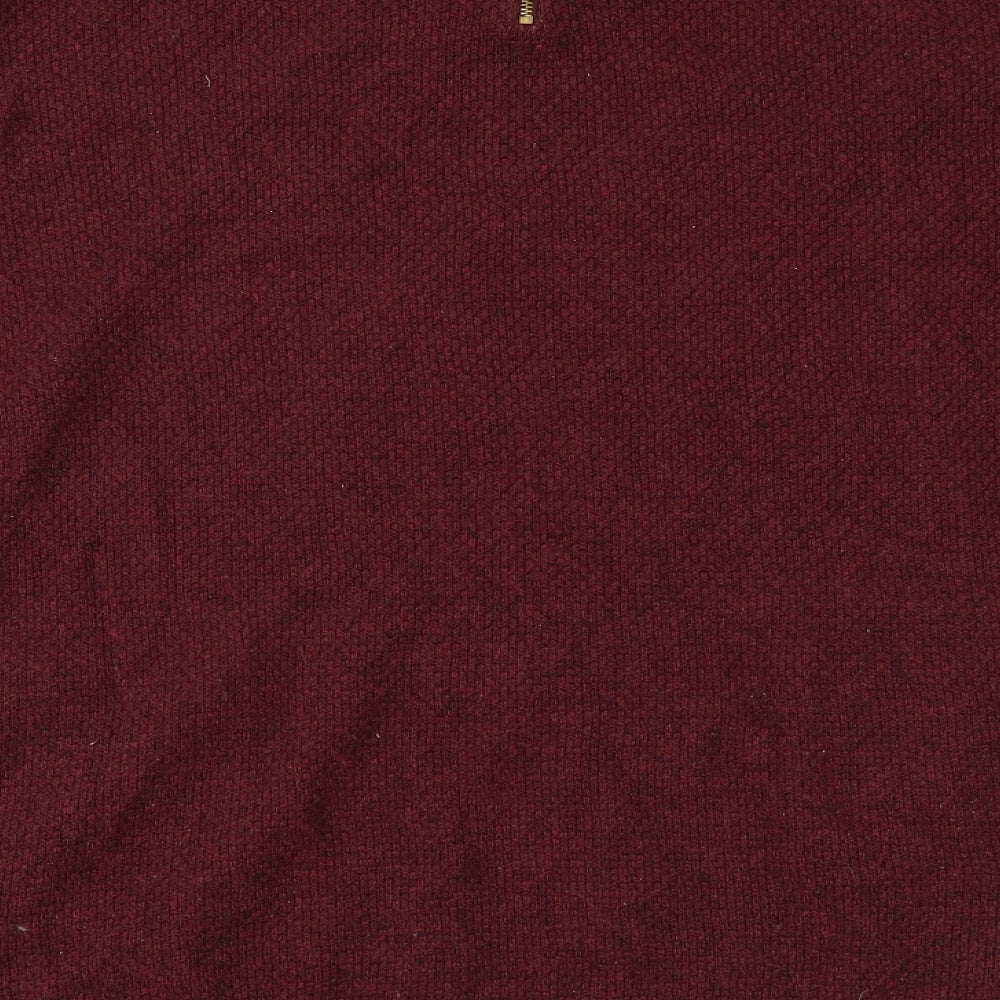 George Womens Red  Knit Pullover Jumper Size 18