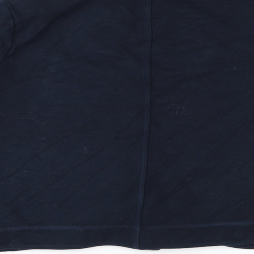 Jigsaw Womens Blue  Jersey Cardigan Jumper Size L