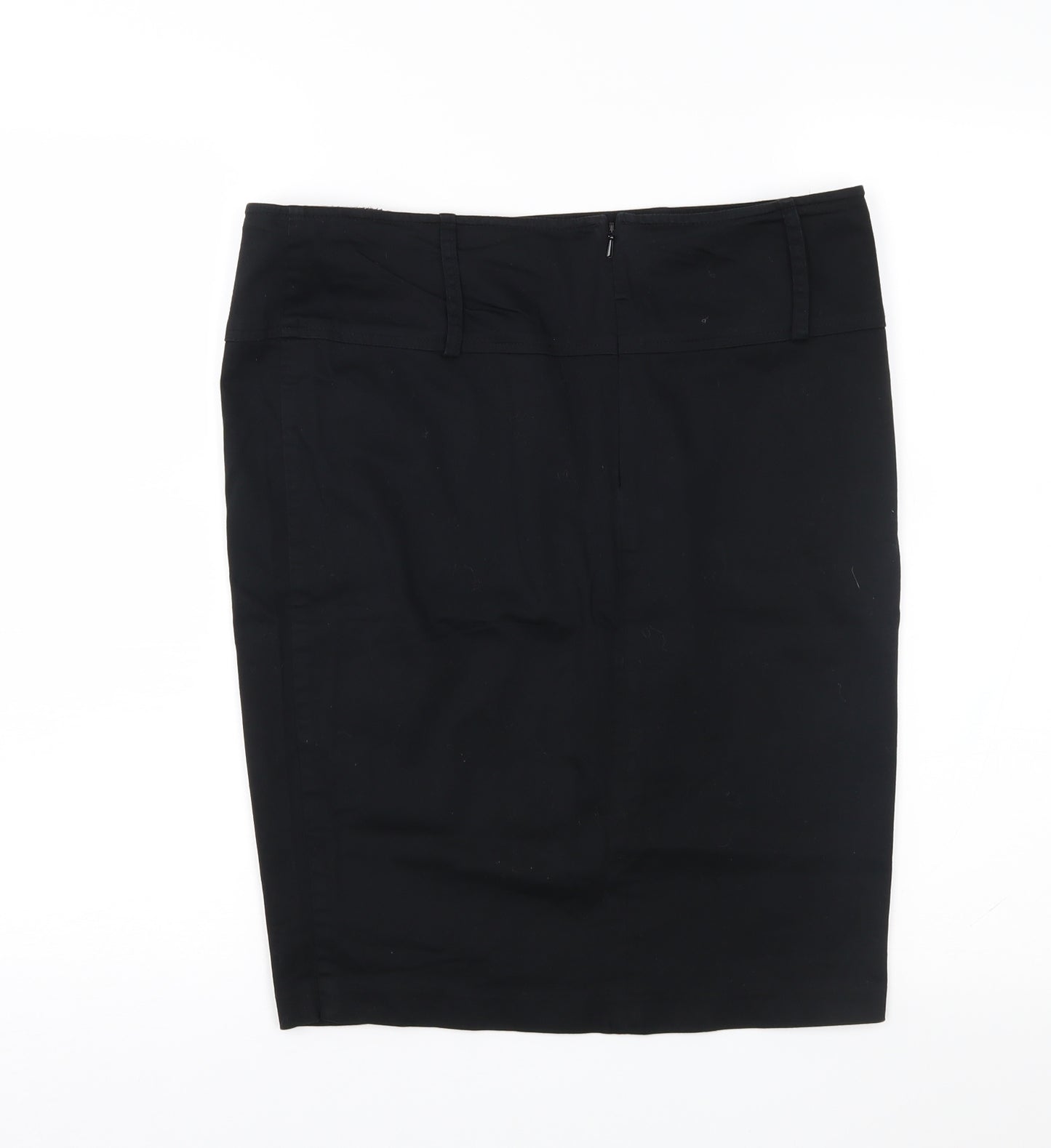 Preworn Womens Black   Straight & Pencil Skirt Size 12