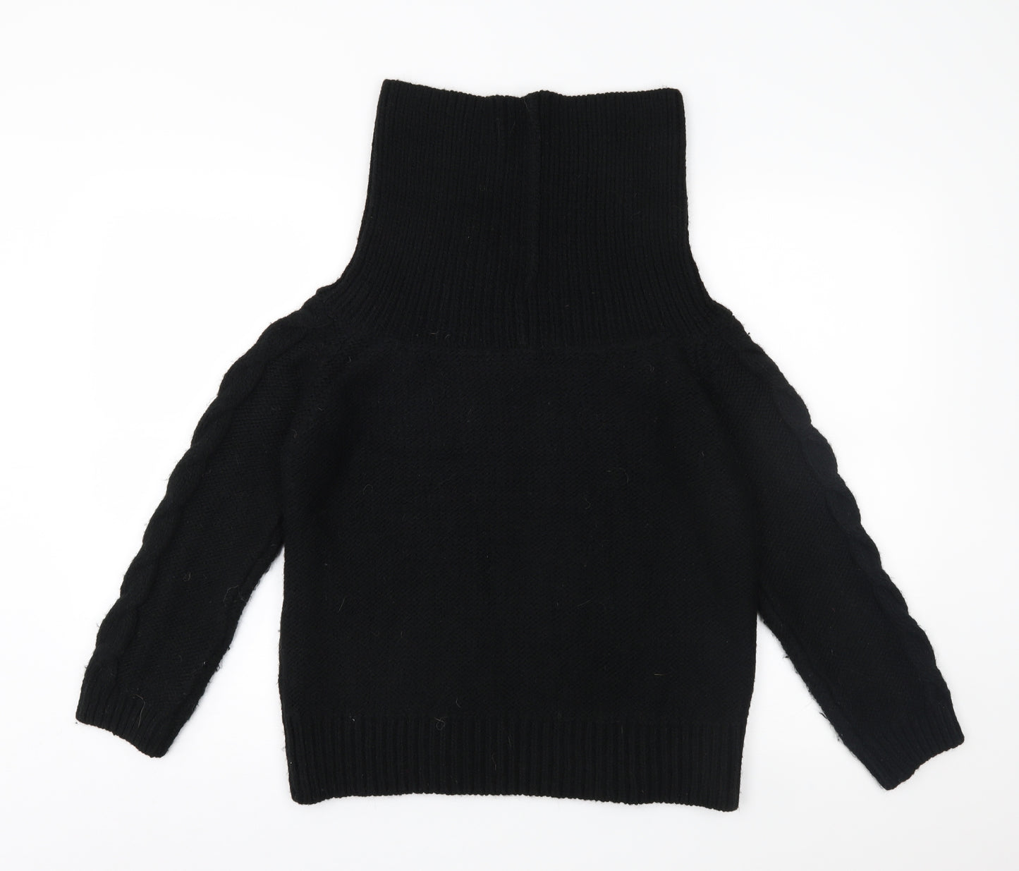 NEXT Womens Black  Knit Pullover Jumper Size M