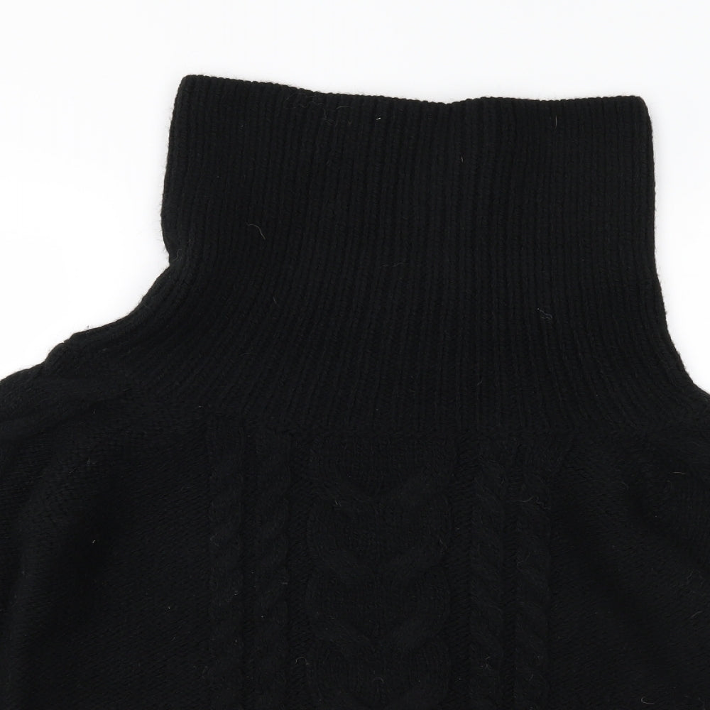 NEXT Womens Black  Knit Pullover Jumper Size M