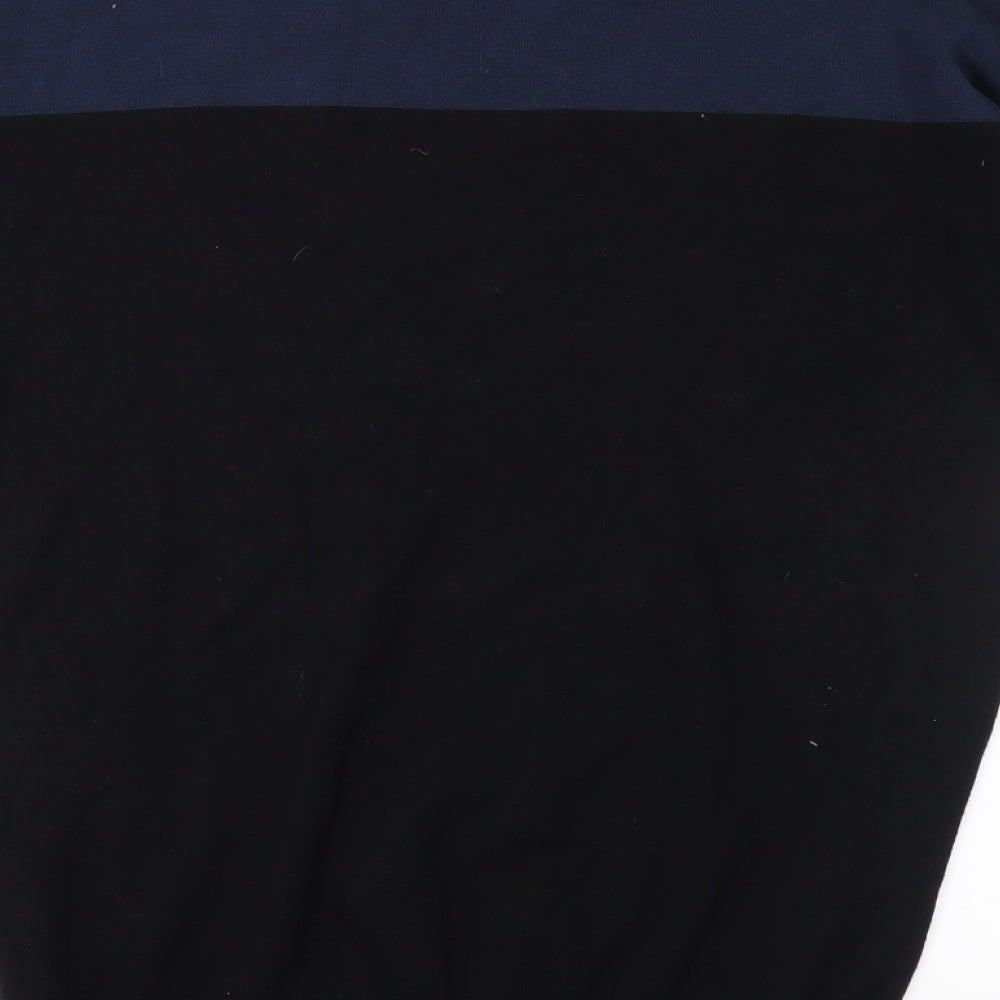 M&S Womens Blue  Knit Pullover Jumper Size 12