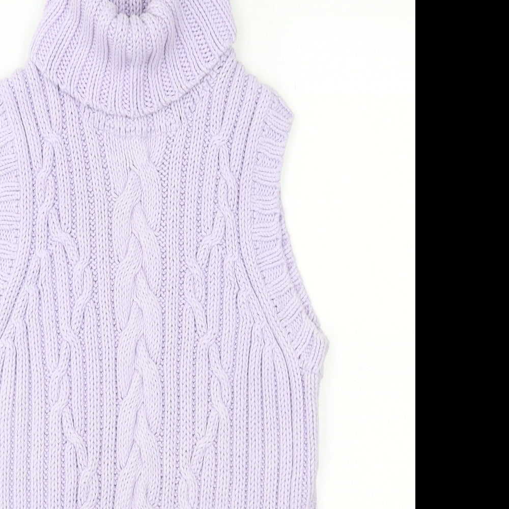 Gap Womens Purple  Knit Pullover Jumper Size M