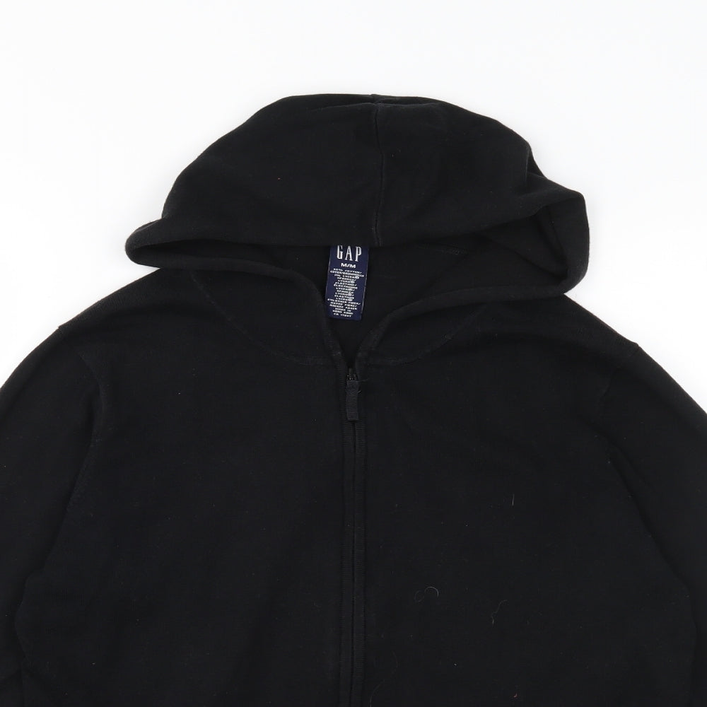 Gap Womens Black  Knit Full Zip Hoodie Size M