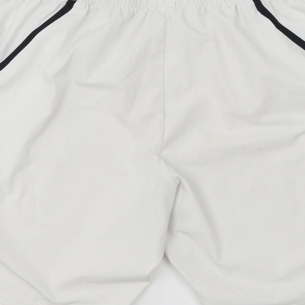 Nike Mens White   Athletic Shorts Size L