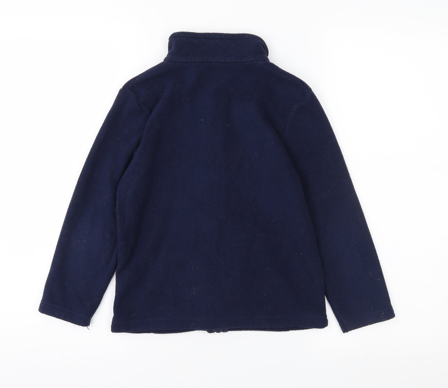 TU Boys Blue  Fleece Full Zip Sweatshirt Size 7 Years