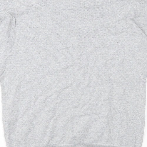 VERO MODA Womens Grey  Knit Pullover Jumper Size 12