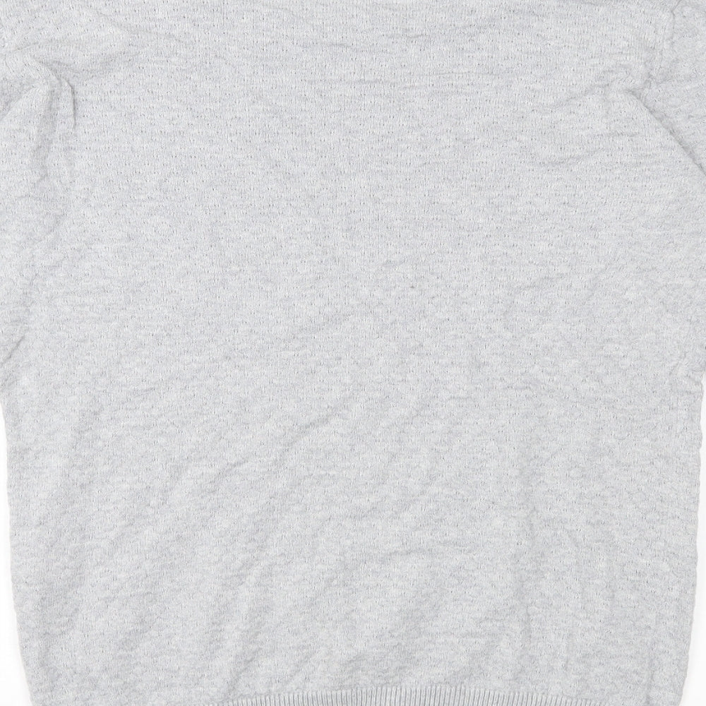 VERO MODA Womens Grey  Knit Pullover Jumper Size 12
