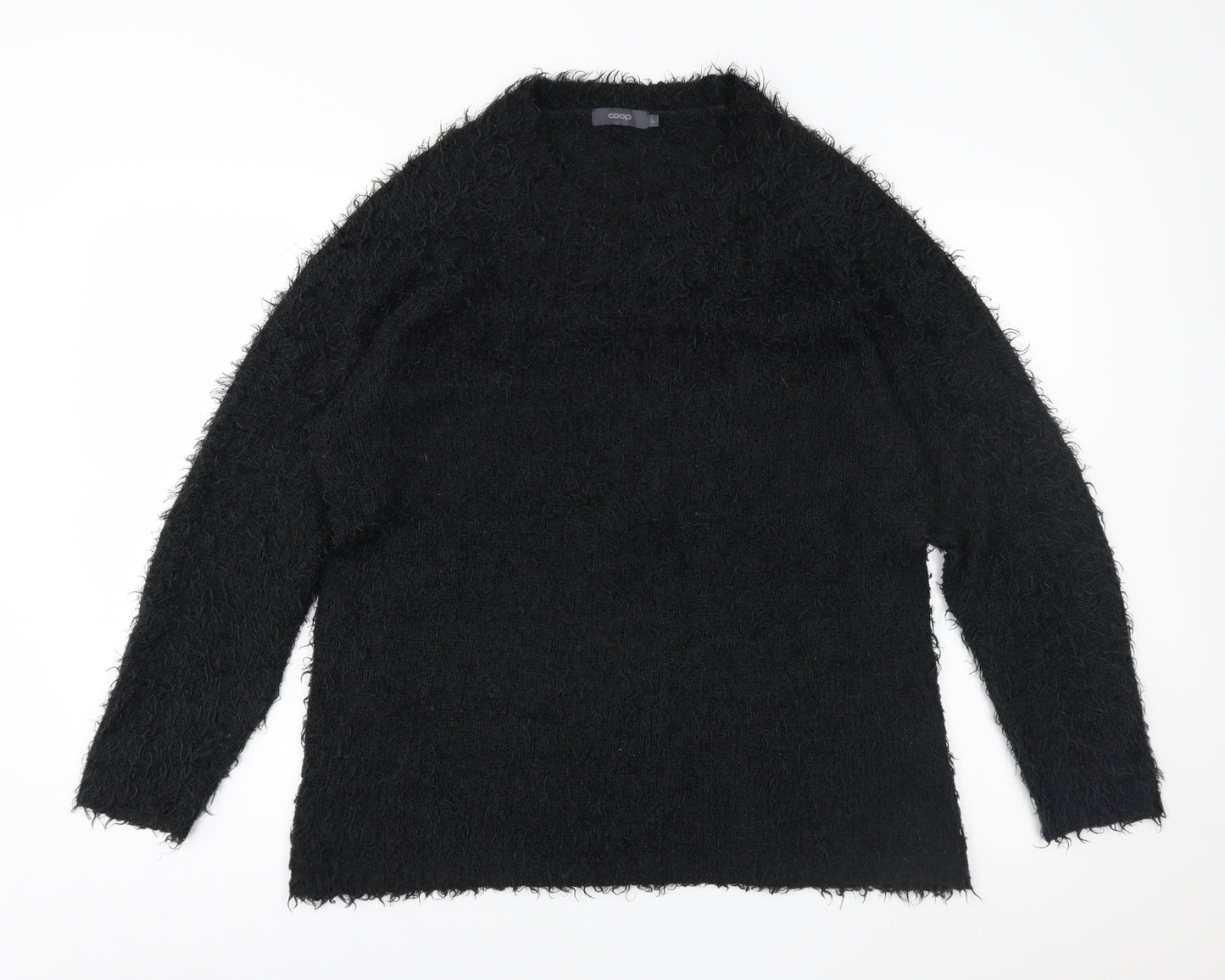COOP Womens Black  Knit Pullover Jumper Size L