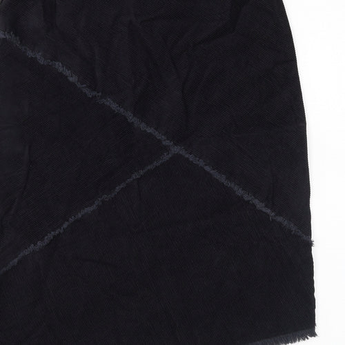 AL Womens Black  Denim A-Line Skirt Size 12