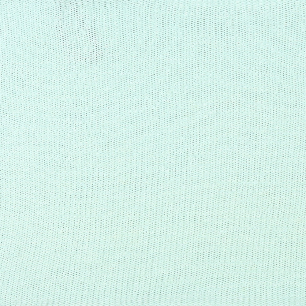 H&M Womens Green  Knit Pullover Jumper Size 14