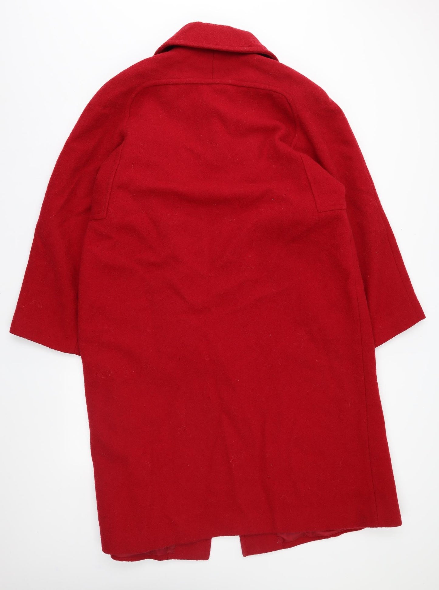 Evans Womens Red   Overcoat Coat Size 22
