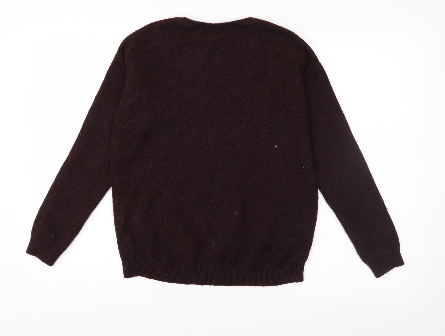 Sparkz Mens Red  Knit Pullover Jumper Size XS