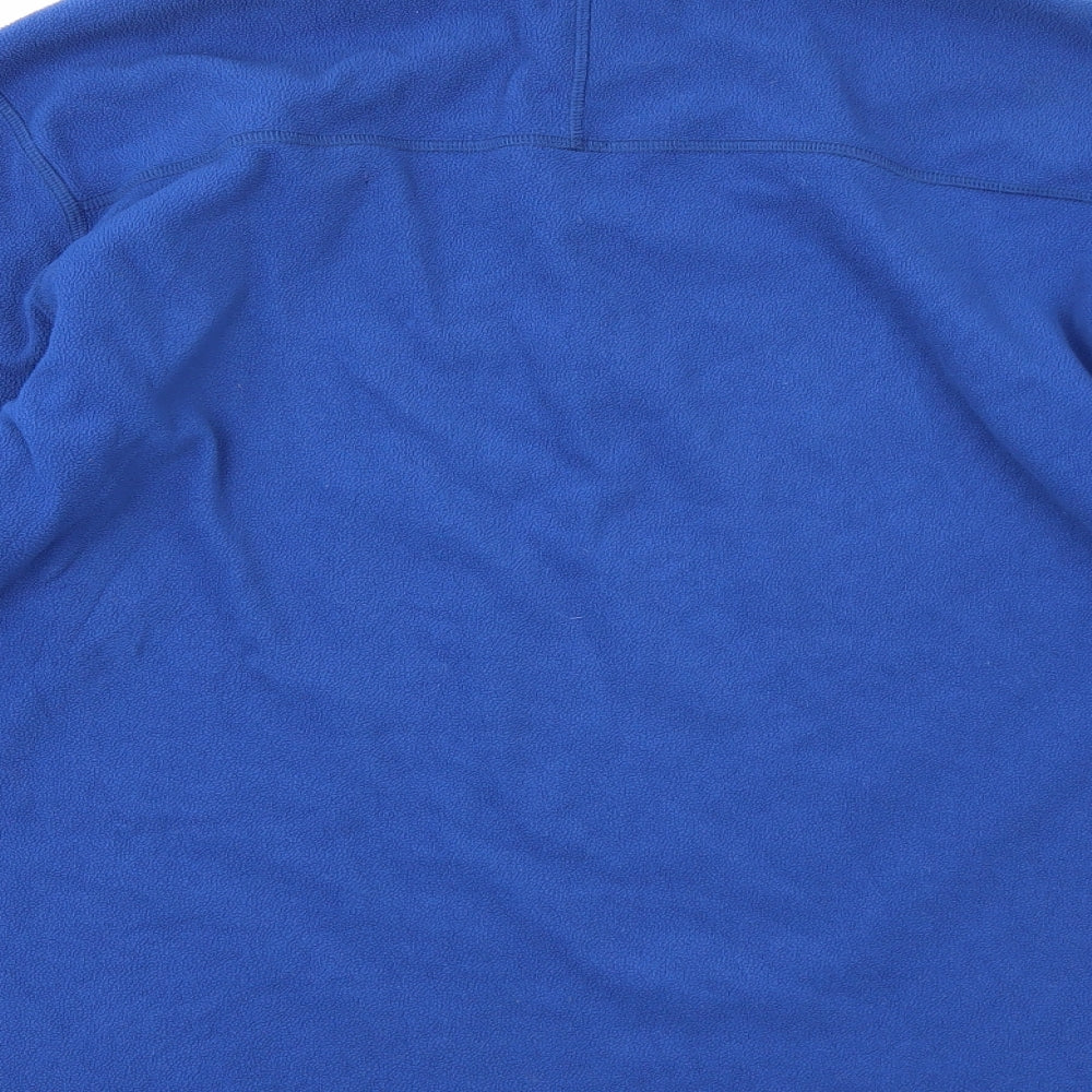 The North Face  Mens Blue  Fleece Pullover Sweatshirt Size XL