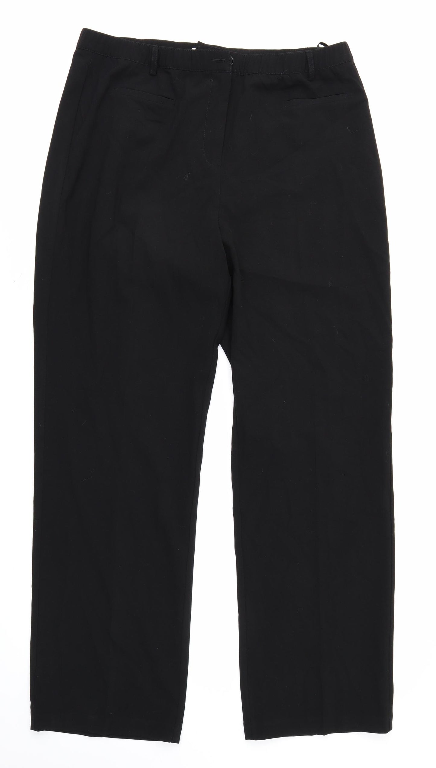 Damart Womens Black   Trousers  Size 18 L30 in