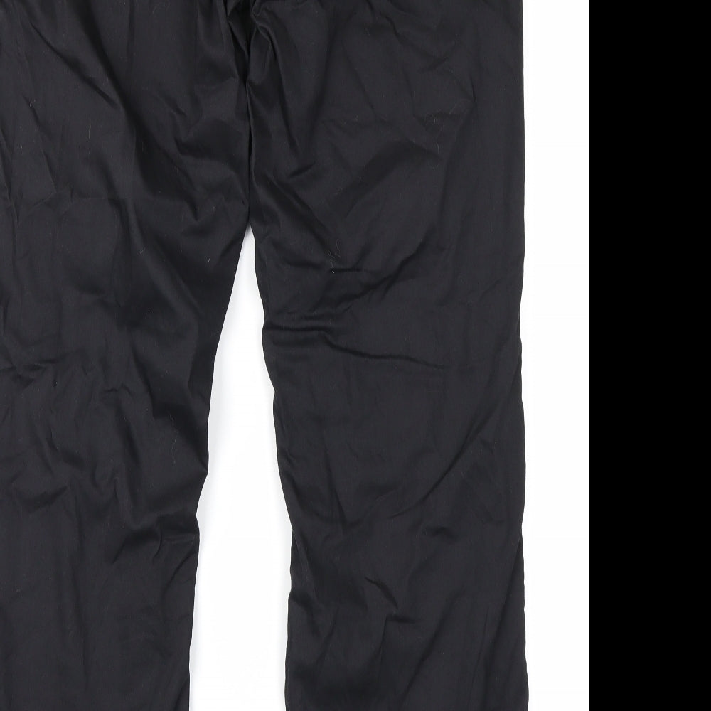 DECATHLON Womens Black   Rain Trousers Trousers Size 14 L29 in