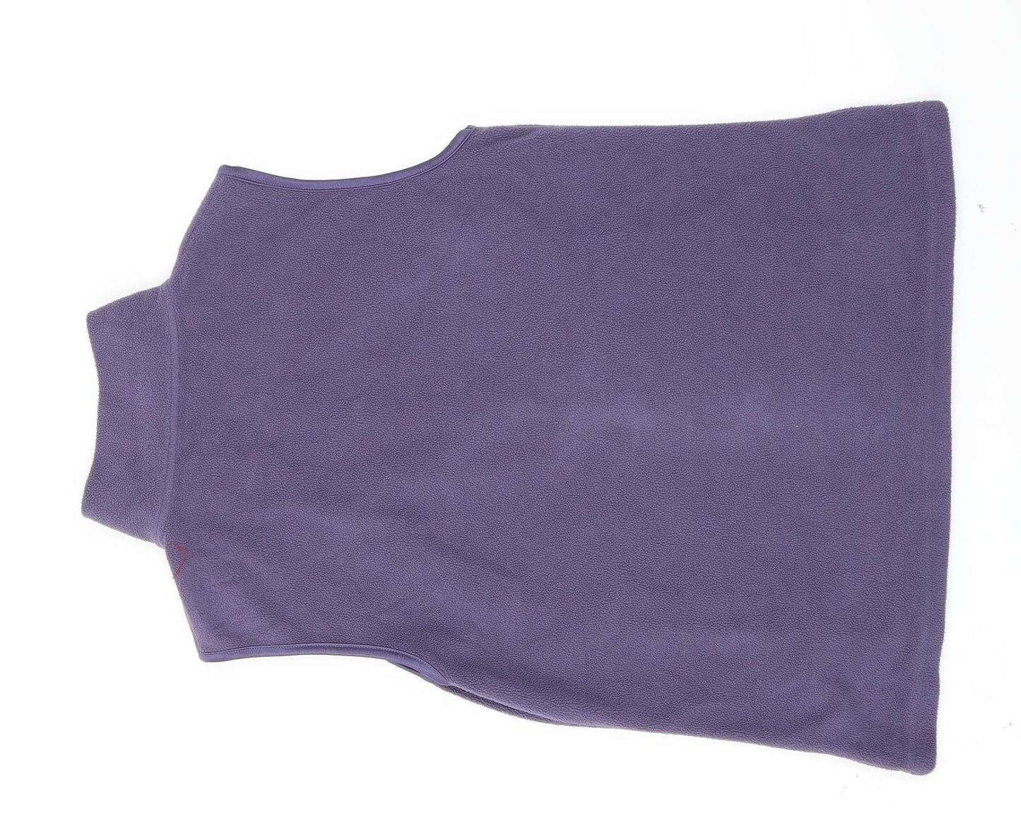 Editions Womens Purple  Fleece Gilet Jacket Size 10